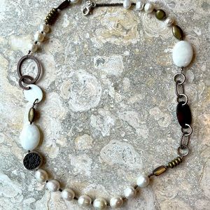 Silpada pearl necklace.